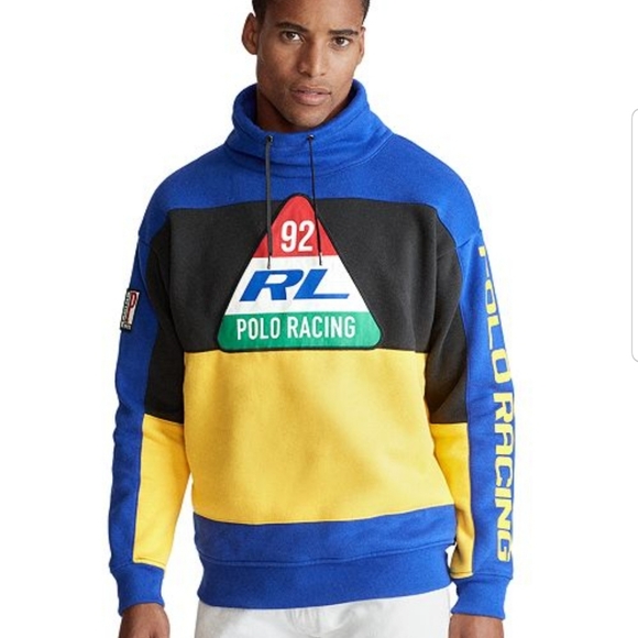 Polo Ralph Lauren Racing Fleece Pullover - Picture 6 of 7